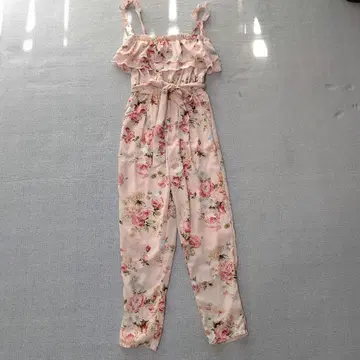 LIZ LISA 리즈리사 플라워 무늬 프릴 올인원