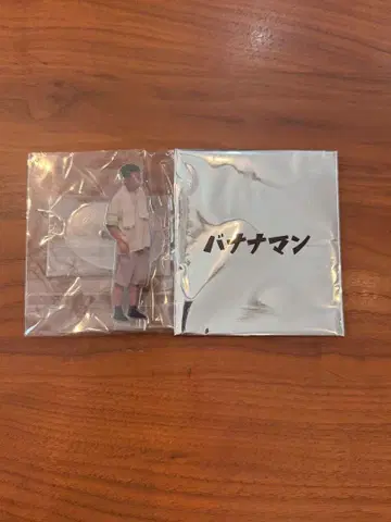 바나나맨 POPUPSTORE 한정판 아크릴 스탠드 빨간 연필