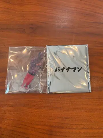 바나나맨 POPUPSTORE 한정판 아크릴 스탠드 빨간 연필