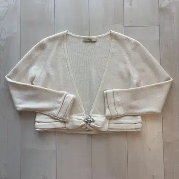 Maglie per ef-de 아이보리 볼레로 가디건