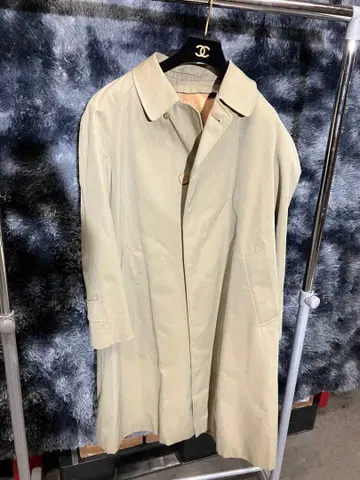 영국제 Aquascutum 라이너 포함 롱 트렌치코트