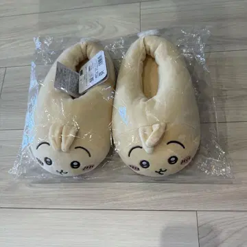 [ 미사용 ] 치이카와 (먼작귀) 마쉬멜로우 룸슈즈 토끼