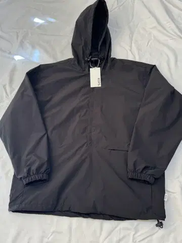 mops 하프 zip jacket 블랙 L Creek 모스