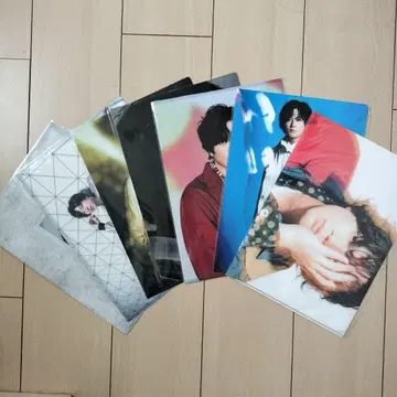 카토 시게아키 클리어 파일 7매 세트