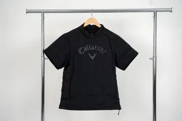 Callaway 블랙 반팔 다운 자켓