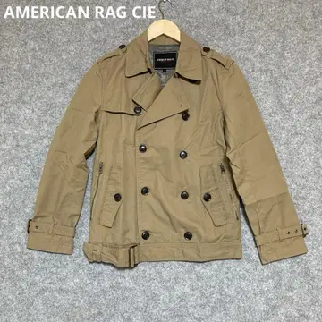 AMERICAN RAG CIE 베이지 더블 브레스트 자켓