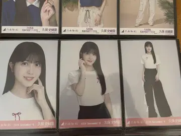 노기자카46 브로마이드 쿠보 시오리 리본 코디 컴프