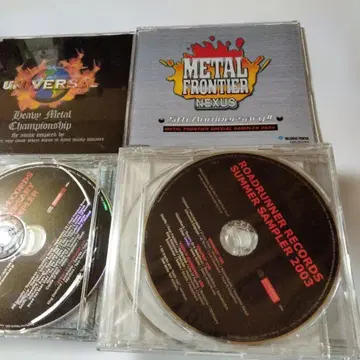 헤비메탈 컴필레이션 프로모션 CD 11장 세트