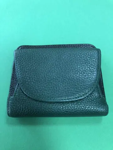 다크 그린 접이식 지갑