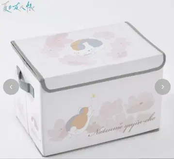 미개봉 새상품 나츠메 우인장 냥코 선생님 수납 박스 핑크