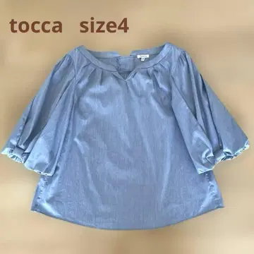 TOCCA 상의 size 4 5부 소매