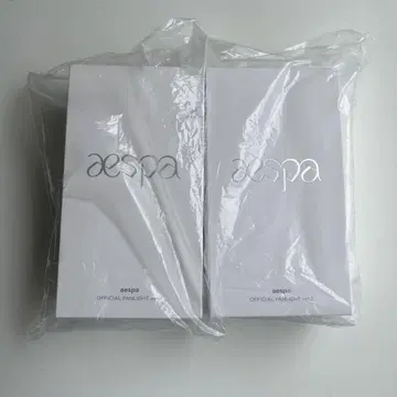 aespa 응원봉 2개 세트