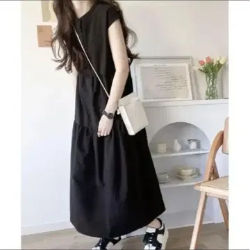 ClassicalElf 슬리브리스 원피스