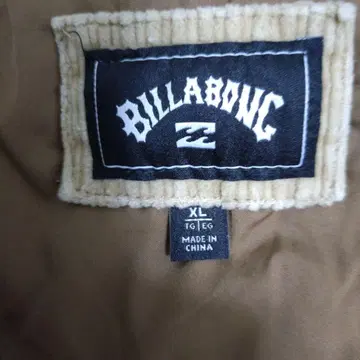 BILLABONG 코듀로이 자켓 XL