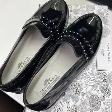 TEMPERATE 실버 스터드 슬립온 (레인 대응) 41 (25cm)