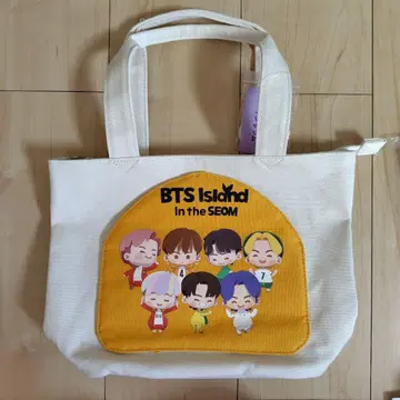 BTS Island In The Seom 토트백 참 포함