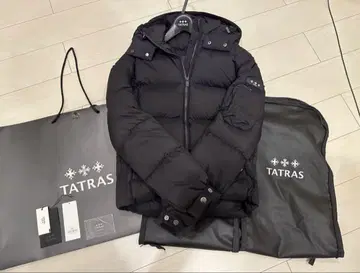 TATRAS 블랙 다운 자켓