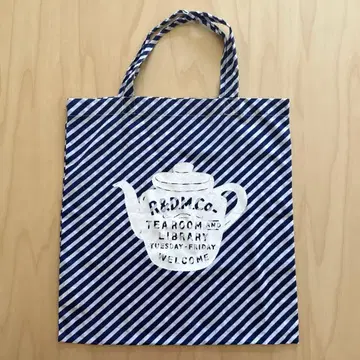 R&D.M.Co- RAINY STRIPE TOTE BAG