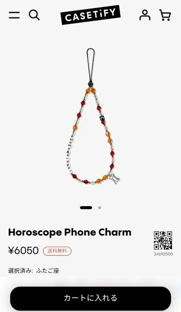 CASETiFY 별자리 스마트폰 참 쌍둥이자리