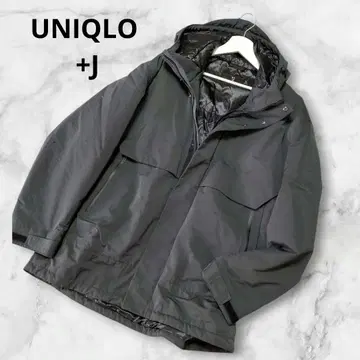 새상품급 UNIQLO 유니클로 +J 하이브리드 다운 오버사이즈 파카 XL