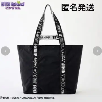 [새상품] 시마무라 BTS Island: 인더섬 토트백 블랙