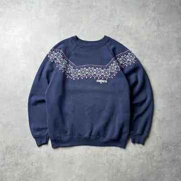 80s USA Hanes 래글런 맨투맨
