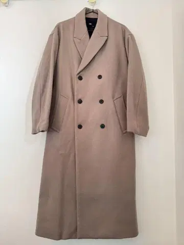 HARE 울 오버 더블 코트