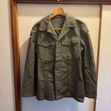 데드스탁 밀리터리 자켓 독일 국기 자수 M