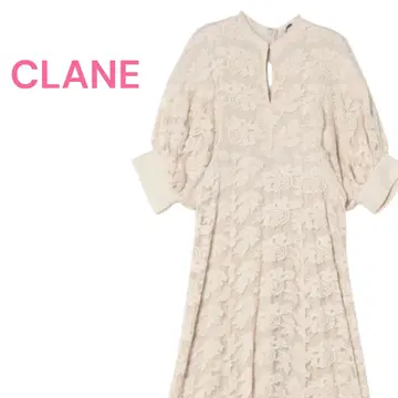 CLANE 클라네 플로럴 엠브로이더리 레이스 원피스