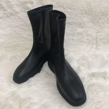 새상품 UNIQLO :C 스트레치 숏부츠 블랙 26.0cm