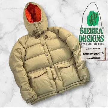 인기 SIERRA DESIGNS 다운 자켓 사이즈 M 희미한 오염 있음