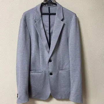 ZARA 자라 그레이 테일러드 자켓 프로필 필독