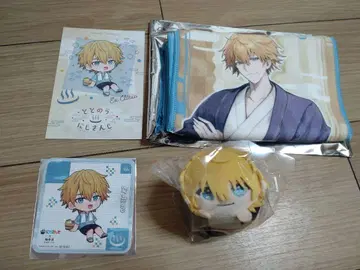 극락탕 토토노우 니지산지 엑스 알비오 머플러 타월 등 4점 세트