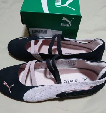 PUMA 여성용 스피드캣 발레 블랙 핑크 미사용