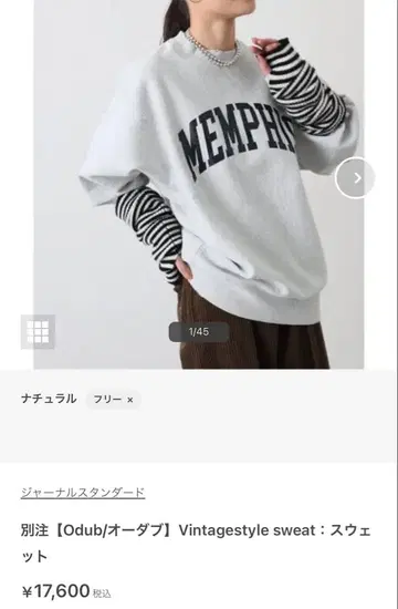 [ Odub ] Vintagestyle 맨투맨