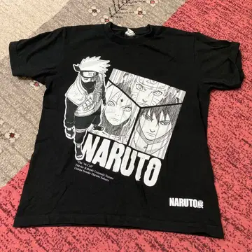 NARUTO T셔츠 S 사이즈 블랙