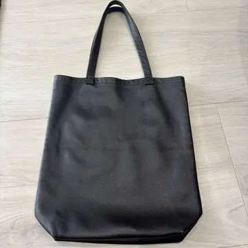헨더 스킴 카우 레더 토트백 M choco