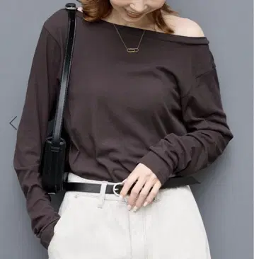 JOURNAL STANDARD 시어 플라이스 2WAY 롱 슬리브 브라운