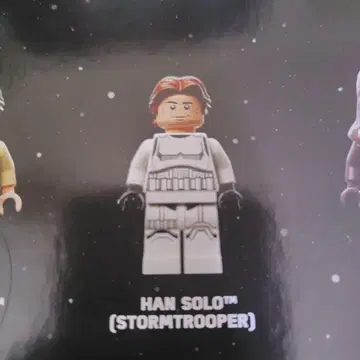 LEGO 75419 데스 스타 한 솔로 스톰 트루퍼 미니 피규어