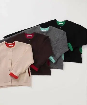 B.C STOCK 2층 스무스 편직 블루종