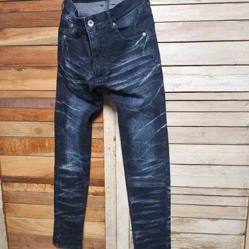 semantic design 스트레치 스키니 데님 빈티지 가공