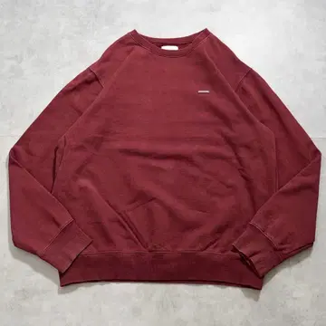 디스이즈네버댓 네바자 맨투맨 구제 의류 한국 로고 L 빨간색 16409