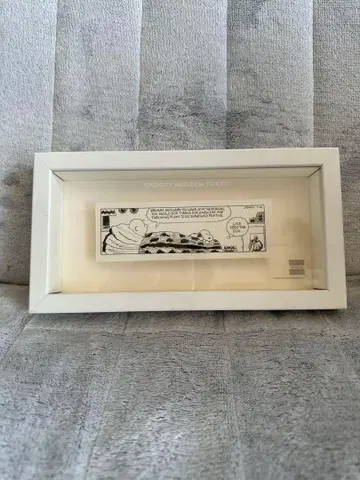 스누피 뮤지엄 원화 미니 프레임 7-26