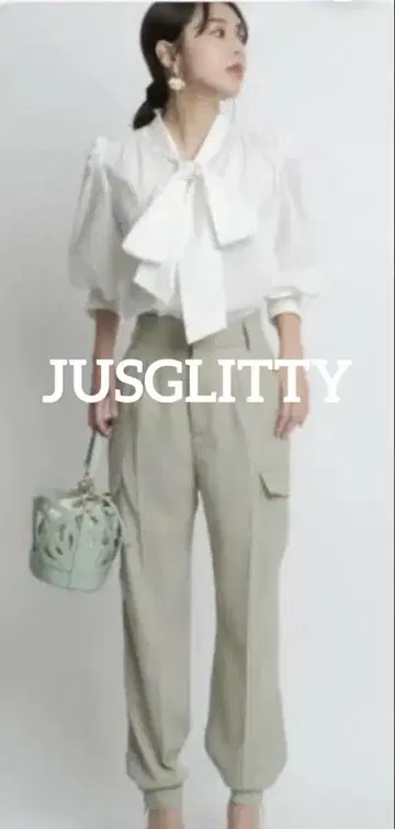 JUSGLITTY 카고 팬츠 사이즈 S