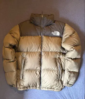 더 노스페이스 다운 자켓 카키