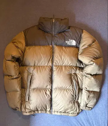 더 노스페이스 다운 자켓 카키