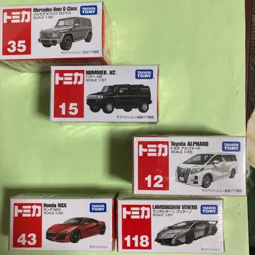 타카라토미 미니카 묶음 판매 5대 [미개봉 새상품급]