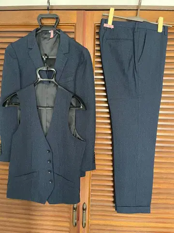 정장 셀렉트 Y-6 3피스 셋업 수트 네이비