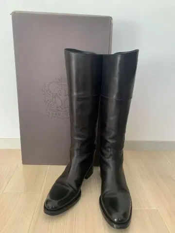 사토레 블랙 롱 부츠 사이즈 37