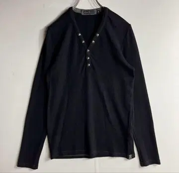00s cookJeans 헨리넥 니트 Y2K 페어리 그런지